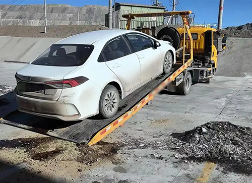 韩城市道路救援拖车