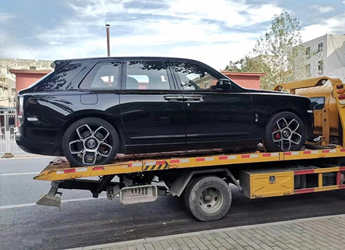 韩城市道路救援拖车